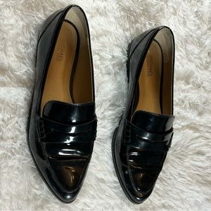 Michael Kors Patent Leather Flat Shoes Size 7 1/2